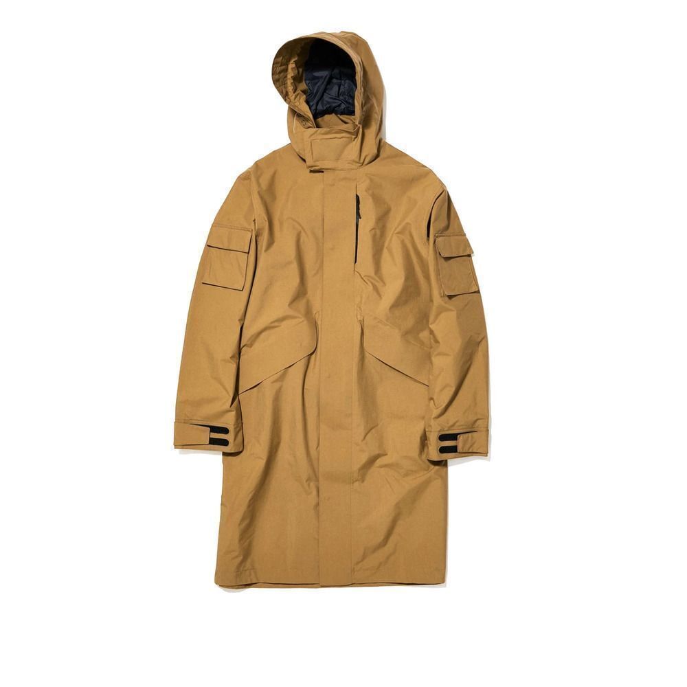 Goldwin Mods Full-Length A-Line Silhouette Coat